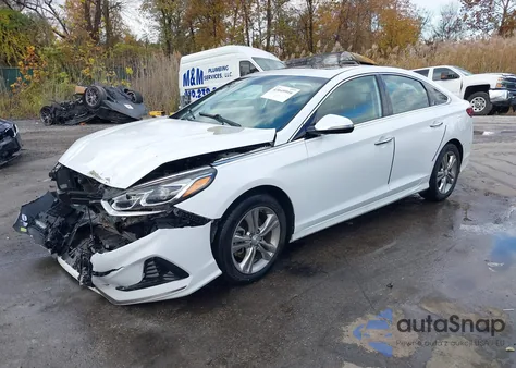 2018 Hyundai Sonata Limited z USA, uszkodzony, nr VIN 5NPE34AF0JH604868